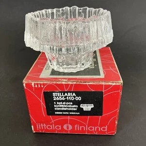 IITTALA Finland Votive Stellaria Tapio Wirkkala Glass Candle Holder  - Picture 1 of 10