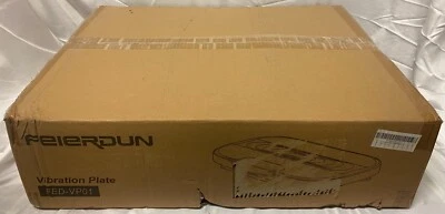 Feierdun~ Vibration Plate, Model FED-VP01, Exercise Machine, NEW!(Opened bx) - Image 1 of 4