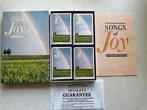 SONGS OF JOY.READERS DIGEST SET CASSETTES X 4 . hymns gospel secombe Mckellar - Picture 1 of 2