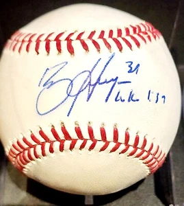 Bryce Harper Philadelphia Phillies Rookie Sig w/Luke Inscrip. MLB Ball w/PSA COA - Picture 1 of 3