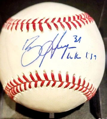 Bryce Harper Philadelphia Phillies Rookie Sig w/Luke Inscrip. MLB Ball w/PSA COA - Image 1 of 3
