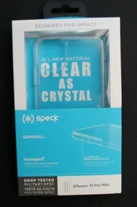 Speck iPhone case 11 Pro Max GEMSHELL Clear 2019, New in box - Picture 1 of 4
