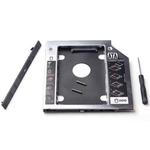 9.5mm SATA HDD Hard Drive Caddy Optical Bay Universal FBCX For NoteBook CD-ROM - Afbeelding 1 van 12