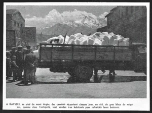 1953 -- TÜRKEI . KAYSERI DER SCHNEEBLOCKWAGEN. 3Z955 - Bild 1 von 1
