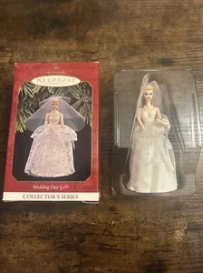 Hallmark 1997 Christmas Ornament Barbie Wedding Day 4th in Series Keepsake  (41) - Picture 1 of 10