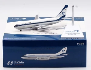 JC Wings 1:200 Iran Air "Polished" Boeing B737-200 Diecast Aircraft Model EP-IRF - Picture 1 of 11