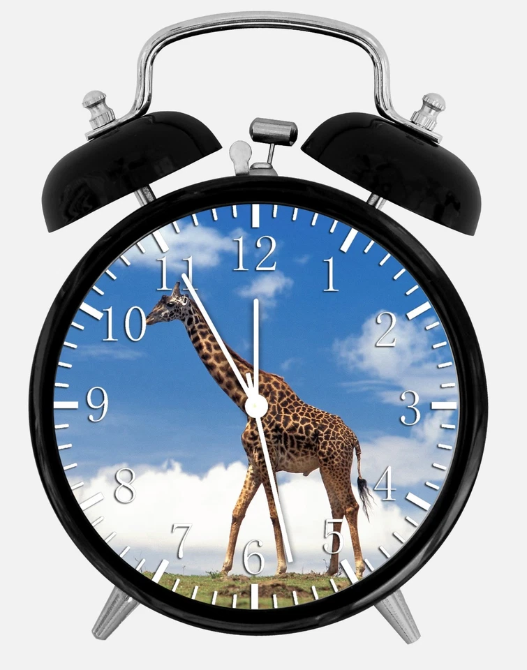 Lindo Reloj Despertador Jirafa Escritorio 3.75" Decoración Hogar u Oficina Z46 Bonito Para Regalo Foto 1 de 1