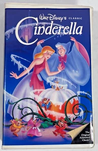 DISNEY CINDERELLA VHS videotape Black Diamond Collector’s Edition - Picture 1 of 5