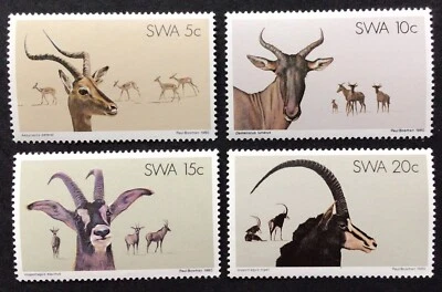 SW AFRICA STAMPS SG345/48 25TH. ANNIVERSARY CONSERVATION, 1980, EXT. FINE M.N.H. - Image 1 of 4