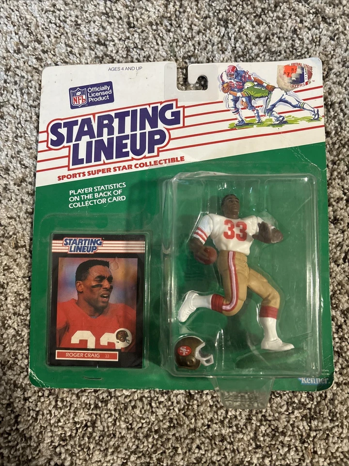 Roger Craig 1989 Starting Lineup San Francisco 49ers - Image 1 of 4