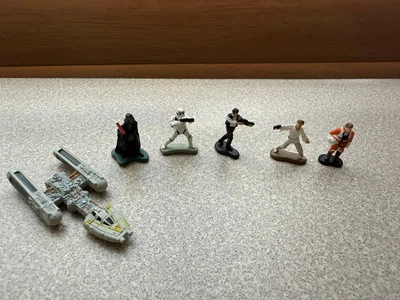 Lote de 5 figuras Galoob Vintage 1994 Star Wars Micro Machines Galaxy Battle Foto 1 de 4