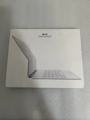 Apple Magic Keyboard for iPad Air 13in  (M3) MDFW4LL/A -A3340  White New Sealed. - Image 1 of 4