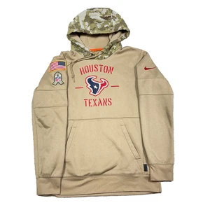 Houston Texans Hoodie Herren klein hellbraun Salute to Service NFL On Field Nike Dri Fit - Bild 1 von 14