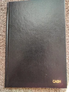 Norcom Cash Ledger Book Black - Picture 1 of 2