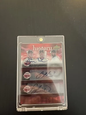 2006 Upper Deck Future Stars Joe Mauer Francisco Liriano Justin Morneau 名人堂 — 第 1/2 张图片