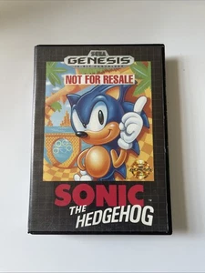 Sonic il Riccio Non In Rivendita (Sega Genesis, 1991) CIB Completo - Foto 1 di 6