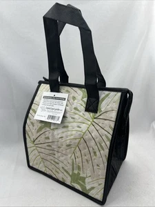 Tropical Paper Garden Petite Thermo Reißverschluss Brotzeittasche Beuteltasche Emma Green - Bild 1 von 5