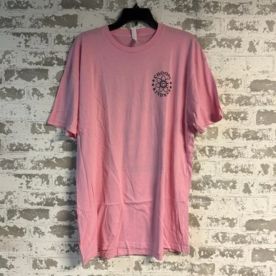 НОВЫЙ - любовь в вере - выбрать доброту - футболка - жевательная резинка розовый XL - Изображение 1 из 4