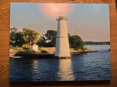 Lighthouse Scenic Canvas Print Wall Art Decor 11x14 - Image 1 of 2