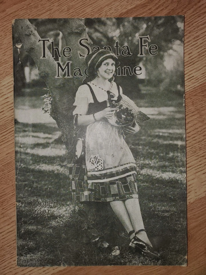 The Santa Fe Magazine- October 1921 - Image 1 of 1