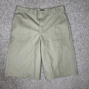 Dickies Shorts Boys Size 20 Khaki Chino Everyday Outdoors Youth Kids - Picture 1 of 11