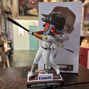Padres Jackson Merrill Bobblehead 2025 Custom Hand Painted Dia delos Muertos - Picture 1 of 6