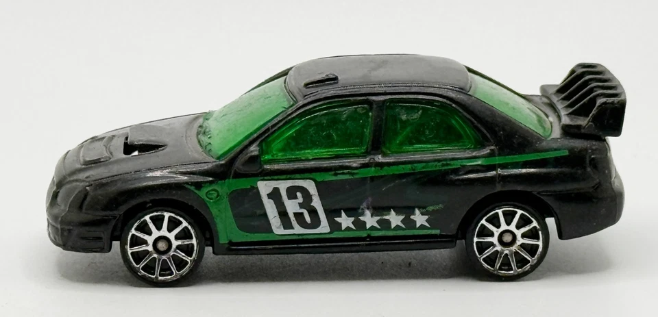 风火轮 Target Track Stars SUBARU IMPREZA 黑色 带铬 10 辐 2003 — 第 1/4 张图片