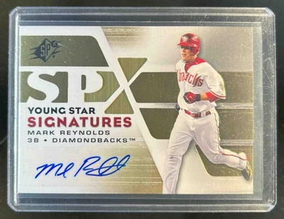 2008 SPx Mark Reynolds Young Star Signatures Auto #YSS-MR Diamondbacks - Image 1 of 2