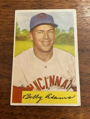 1954 Bowman Baseball Set-Break #108 Bobby Adams EX - Image 1 of 2