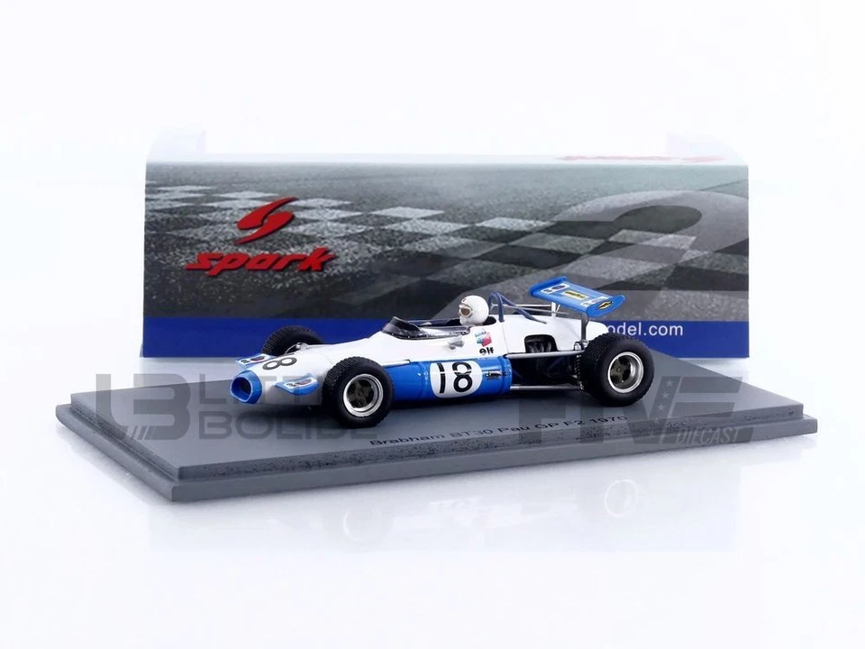 SPARK 1/43 - BRABHAM BT30 F2 - PAU GP 1970 (J. BRABHAM) F2006 - Image 1 of 1