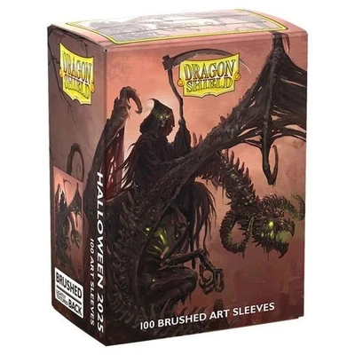 DRAGON SHIELD Halloween Dragon 2025 100 CARD SLEEVES DECK PROTECTORS MTG - Image 1 of 2