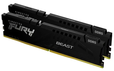Kingston FURY Beast DDR5 16GB (2x8GB) 5600MT/s DDR5 CL40 DIMM Desktop Gaming Mem - Image 1 of 4