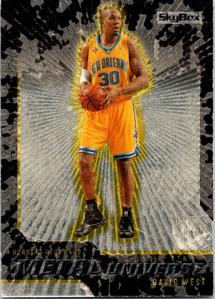 2008-09 SkyBox #63 David West Metal Universe - Image 1 of 2