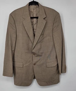 Blazer Brooks Brothers 1818 Madison Loro Piana Italia 100% Lana 43S Marrón Usado en Excelente Condición - Imagen 1 de 11