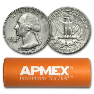 90% Silver Coins - $10 Face Value Roll - Picture 1 of 2
