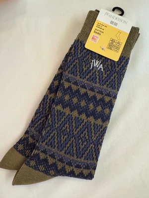 NEW High Quality Adults Men's Official Uniqlo x JW ANDERSON  Socks Heattech - Image 1 of 4