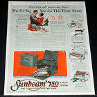 1926 Old Magazine Print Ad, Sunbeam Electric Iron, She'll Hug You, Christmas! photo