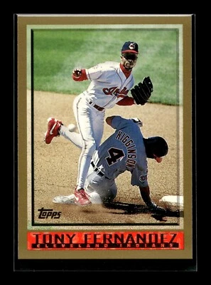 1998 Topps #58 Tony Fernandez (NM)(BAS) - Image 1 of 2