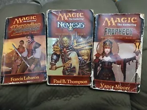 Mtg Book Masquerade Cycle Set NEMESIS Prophecy MERCADIAN MASQUES Magic Lot - Picture 1 of 4