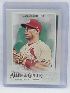 Paul Goldschmidt 2020 Topps Allen & Ginter Baseball - #3 - St. Louis Cardinals