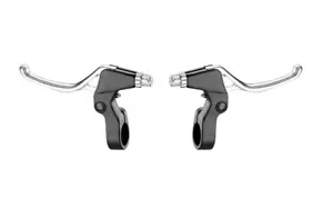 Tektro TS325A Junior MTB V-Brake Levers - Black / Silver - Picture 1 of 4