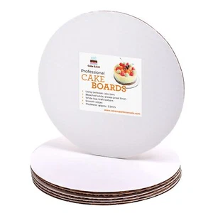 12" Round Coated Cakeboard 12 ct. - Picture 1 of 5