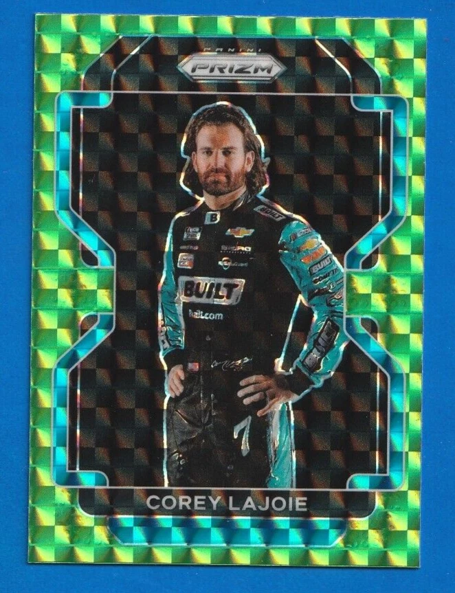 2022 Panini Prizm Racing COREY LAJOIE GREEN REACTIVE PRIZM #40 NASCAR - Image 1 of 1