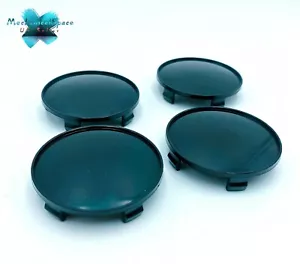 4pcs 68mm Black Wheel Hubs Center Hub Cap Universal Wheel Rim Hub Cover Caps - Picture 1 of 7