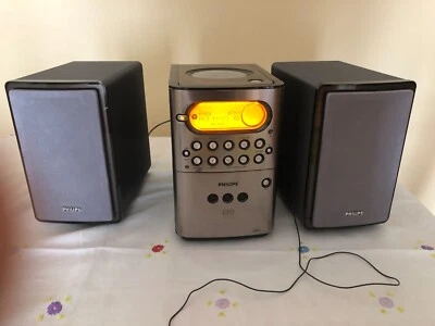 Philips MC-M250 stereo vintage hi-fi funzionante working - Immagine 1 di 4