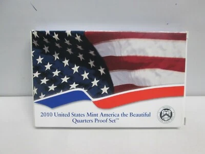 2010 US Mint American the Beautiful Quarter Proof Set - Image 1 of 3