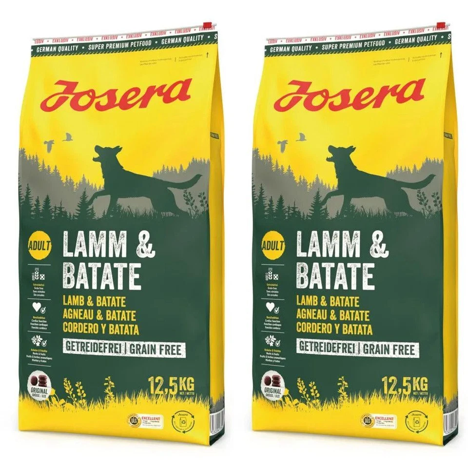 Josera Lamm & Batate 2 x 12,5 kg Sparpaket - Bild 1 von 1