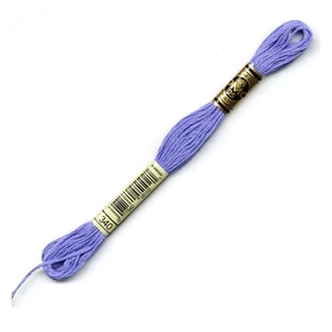 DMC 8 METER STRANDED COTTON CROSS STITCH THREAD DMC 340 Medium Blue Violet - Picture 1 of 3