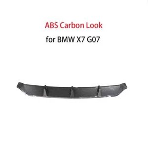 For BMW X7 G07 M-Sport 2019-2021 Rear Bumper Lip Diffuser Spoiler Carbon Look - Picture 1 of 6