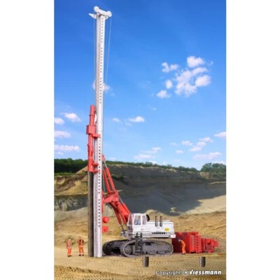 Kibri H0 11253 - Liebherr 974 Con Ramm- E Dispositivo di Trazione Merce Nuova - Immagine 1 di 3